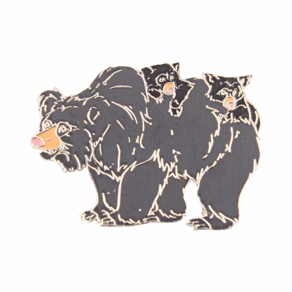 The Bear Lapel Pins customized and we're the best enamel pins makers and custom pins manufacturers in Delhi India