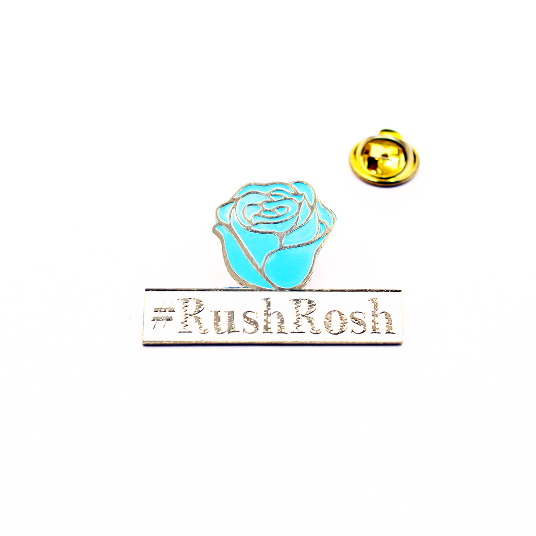 Rushrosh customized wedding lapel pin and other designed lapel pin