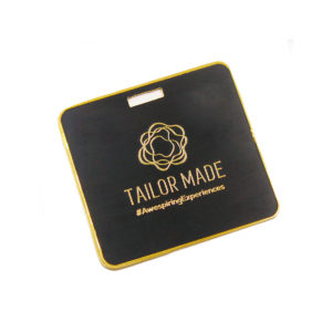 Customized Square black and golden metal visiting card get the best customized visiting cards and metal custom business cards