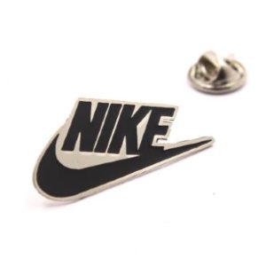 Nike metal lapel pin