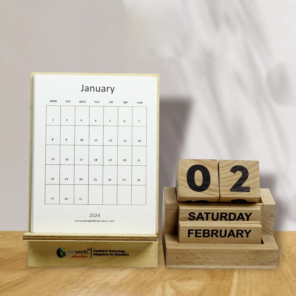 Wooden Calendar